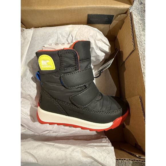 Sorel TODDLER WHITNEY™ II STRAP WP NIB Size 4 - Picture 1 of 2